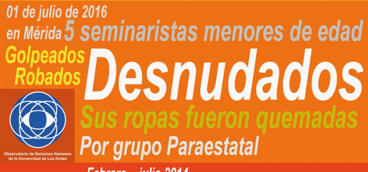 Hechos ocurridos el 01 de julio de 2016 en Mérida