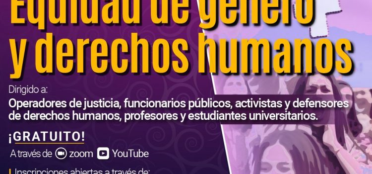 ODH-ULA abre inscripciones para diplomado sobre equidad de género y derechos humanos equidad de género y derechos humanos