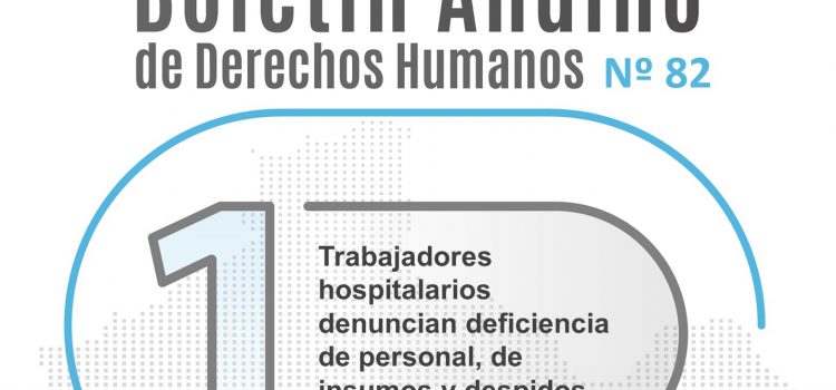 Boletín andino de derechos humanos Nº 82 Boletín andino de derechos humanos Nº 82