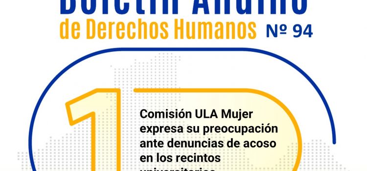 Boletín andino de derechos humanos Nº 94 Boletín andino de derechos humanos Nº 94